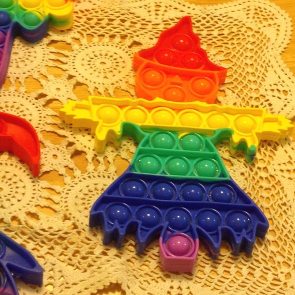 Sensory Input Popper Bubble Toys, Halloween - Picture 5 of 7